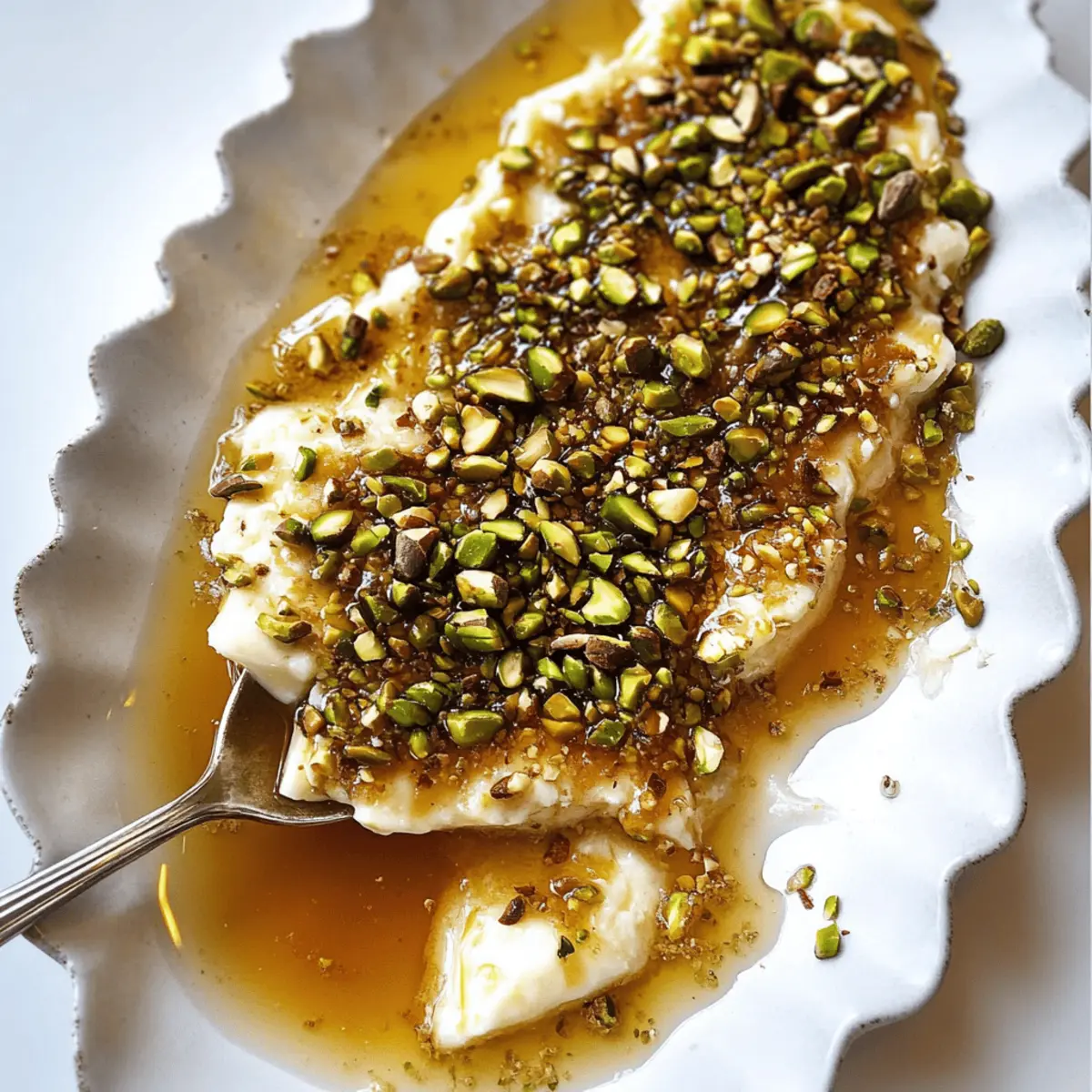 Boursin Appetizer with Pistachios and Honey hly4fs