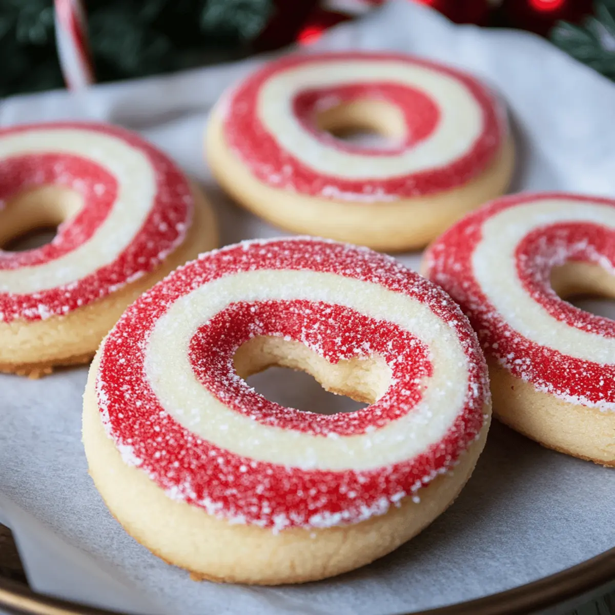 Delicious Candy Cane Cookies: A Festive Peppermint Treat