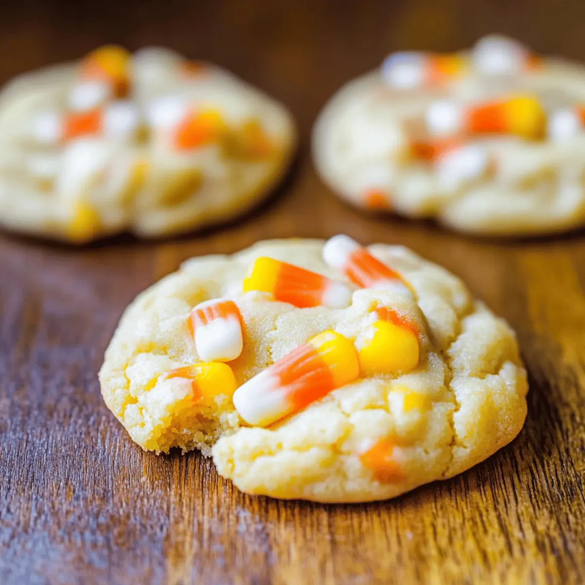 Candy Corn and White Chocolate Cookies for Festive Fun