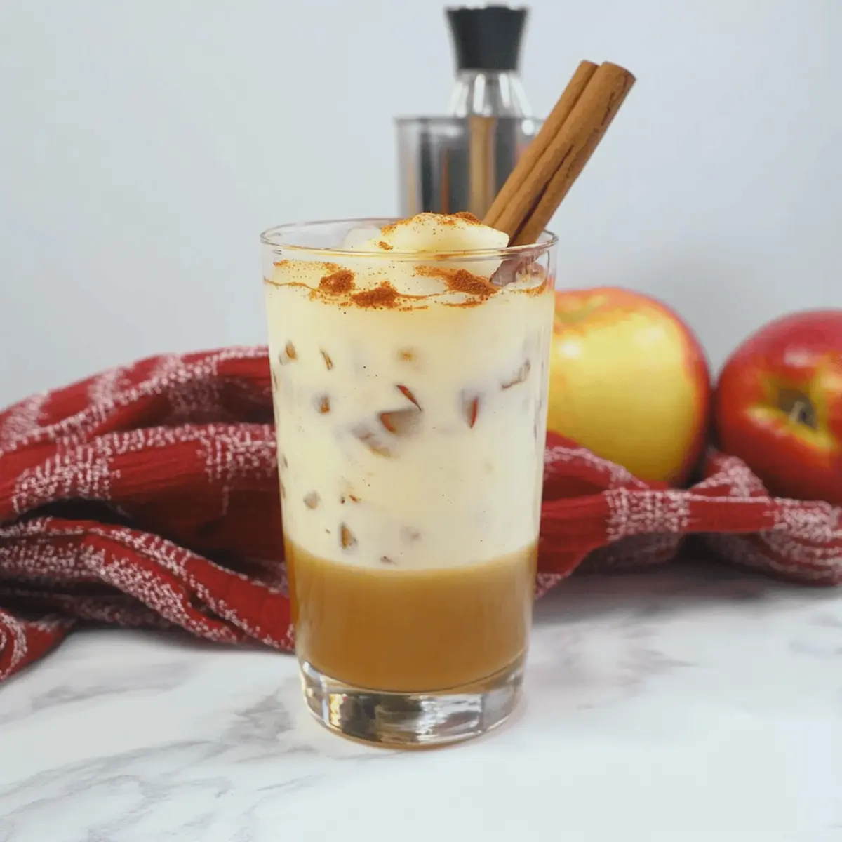 Savor the Fall with a Creamy Caramel Apple Butterscotch Cocktail