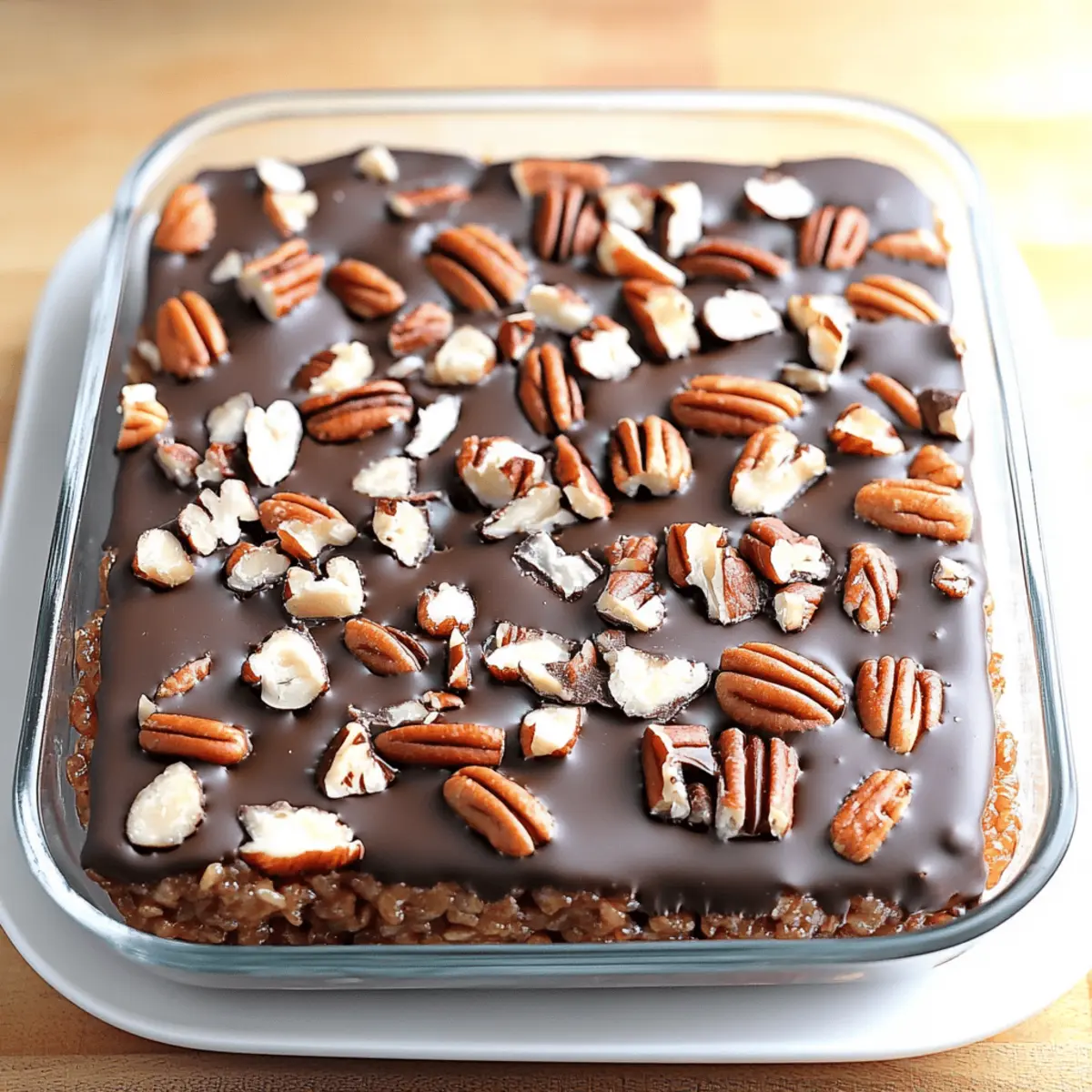 Caramel Turtle Rice Krispie Treats wil0ui