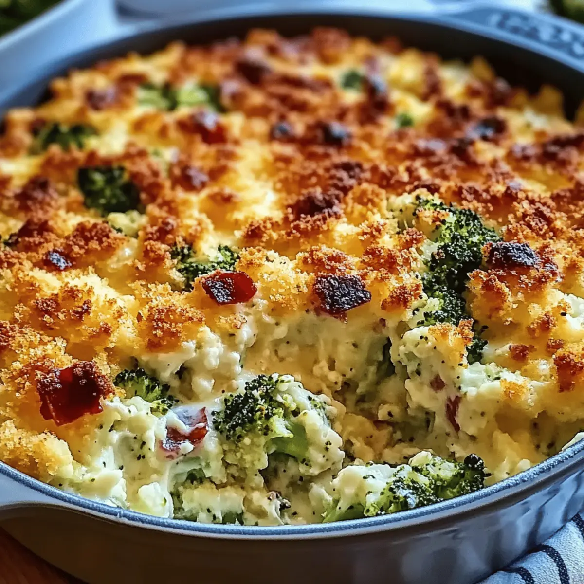 Cauliflower and Broccoli Casserole urygfo