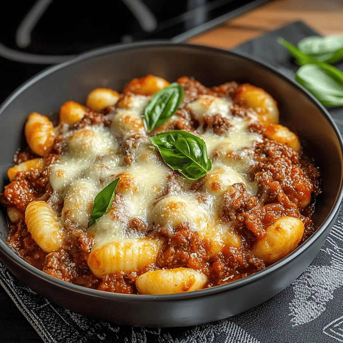 Cheesy Bolognese Gnocchi Bake: Your Comfort Food Hero