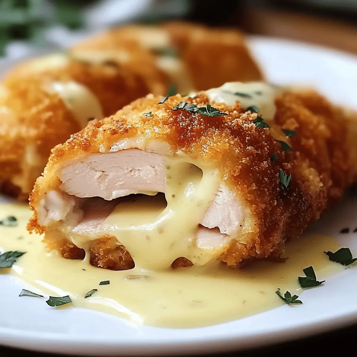 Delicious Chicken Cordon Bleu with Swiss Cheese to Impress