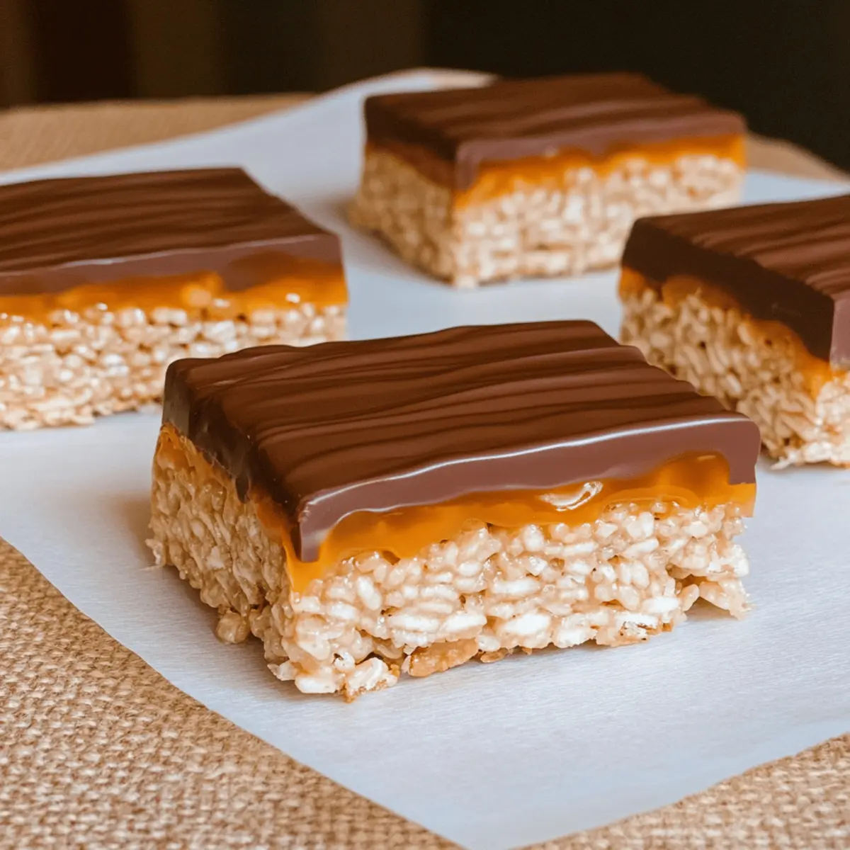 Decadent Chocolate Caramel Rice Krispie Squares You’ll Love