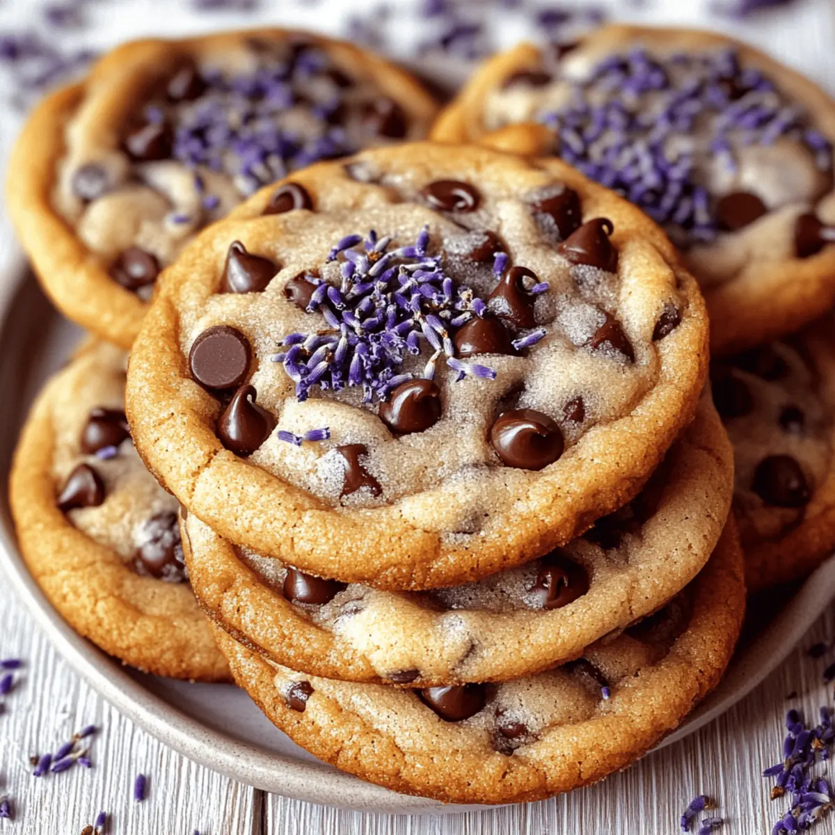 Delightful Lavender Chocolate Chip Cookies to Savor