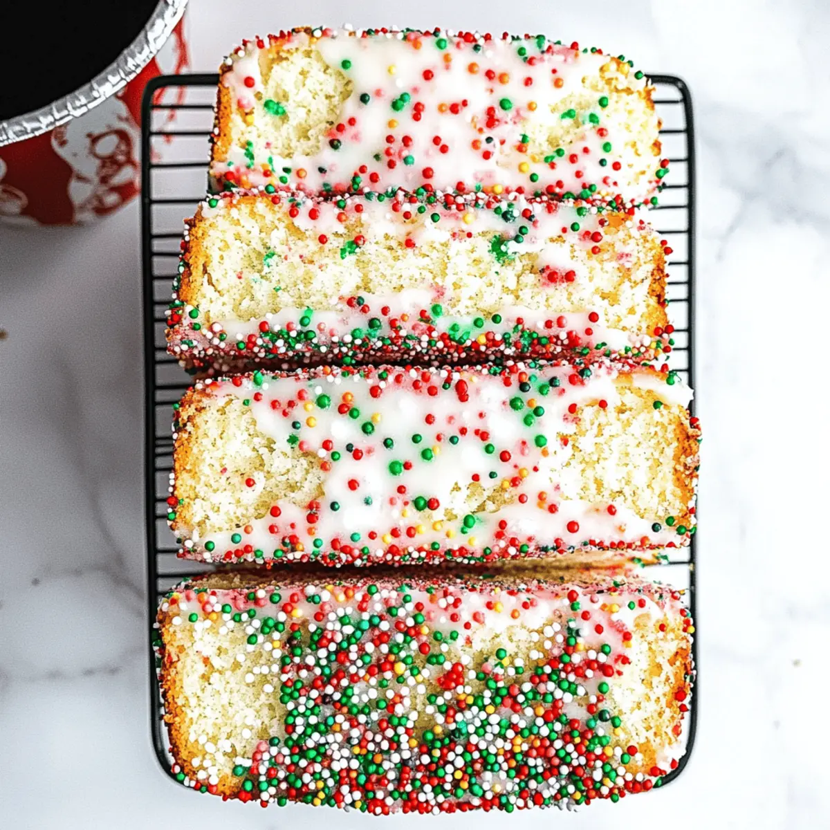 Christmas Sprinkle Buttermilk Bread jm84e8