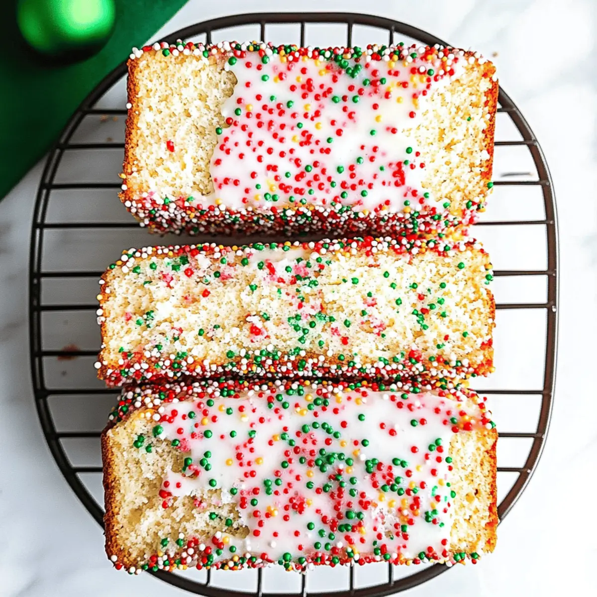 Delightful Christmas Sprinkle Buttermilk Bread Recipe