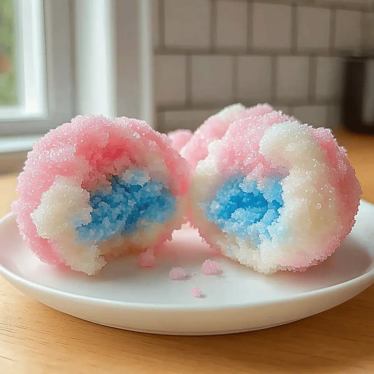 Cotton Candy Cloud Bites: Sweet Nostalgia in Every Bite