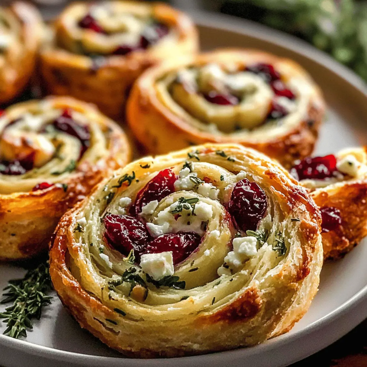 Cranberry Cream Cheese Pinwheels with Feta Herbs y2ijz4
