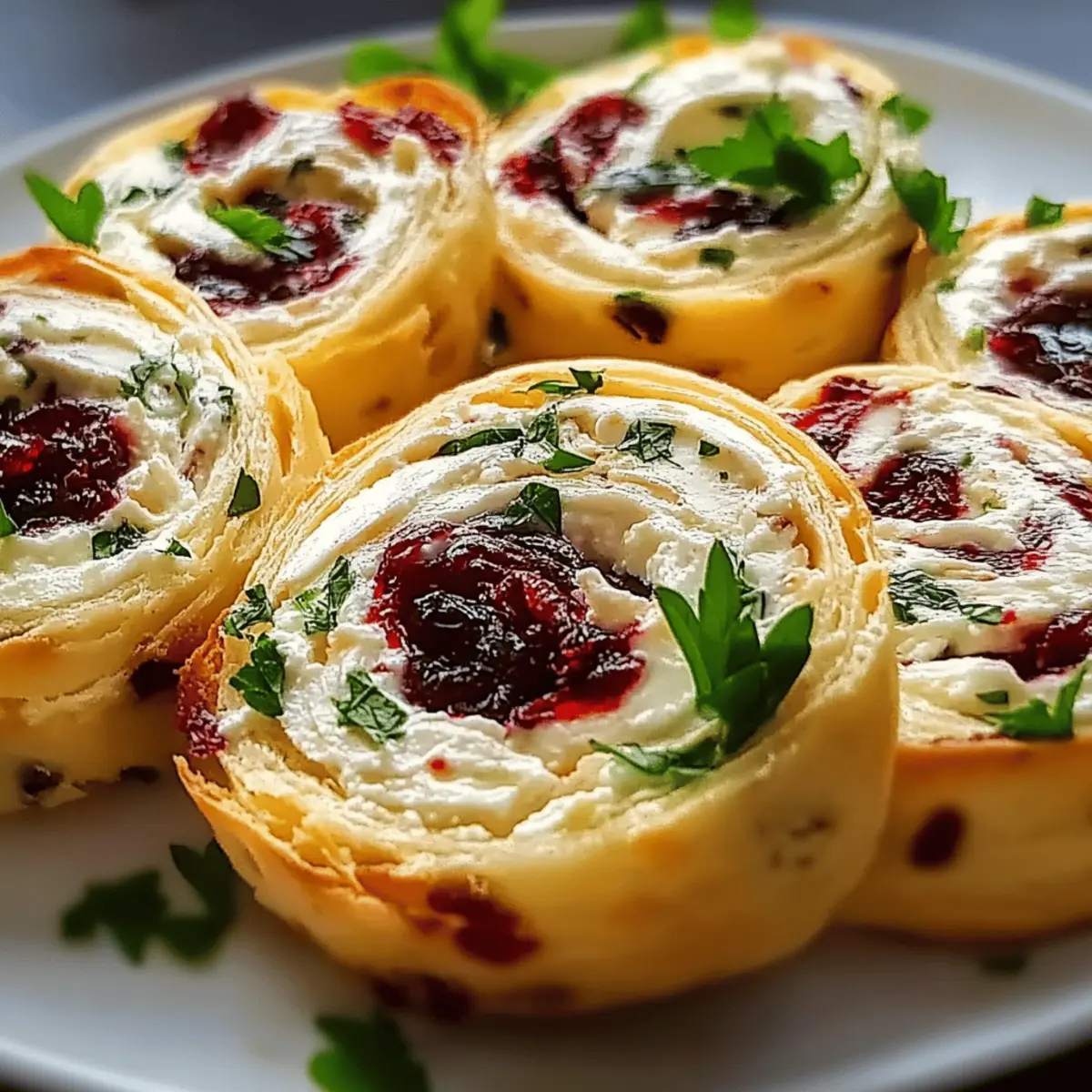 Cranberry Feta Pinwheels with Cream Cheese upvcta