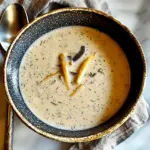 Creamy Mushroom Brie Bisque