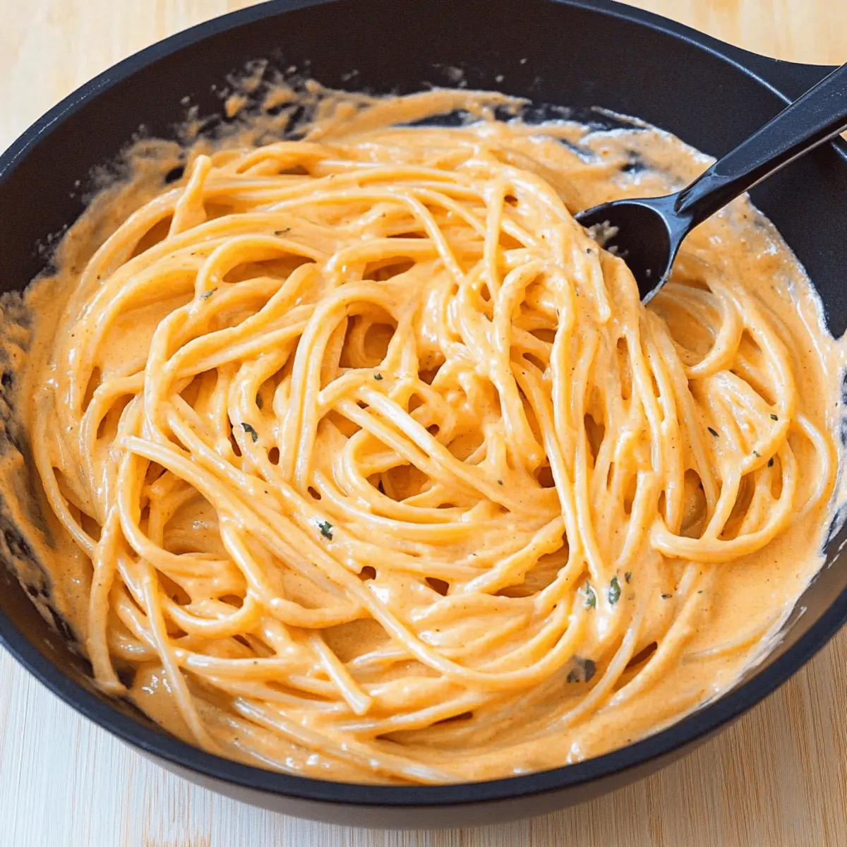 Creamy Red Pepper Alfredo Pasta dzljbs