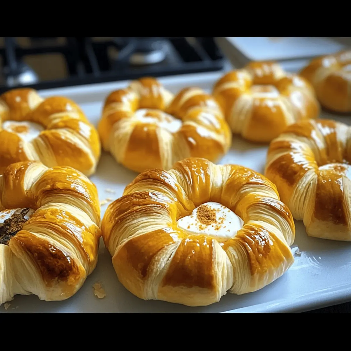 Crescent Pumpkins with Cream Cheese and Pumpkin Pie Bliss