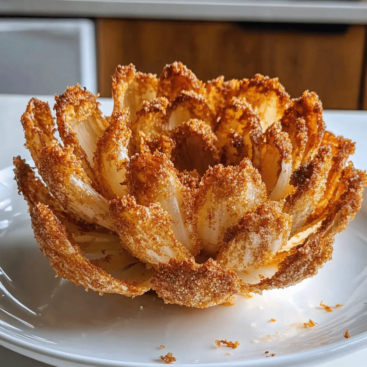 Crispy Air Fryer Blooming Onion sjbf3q