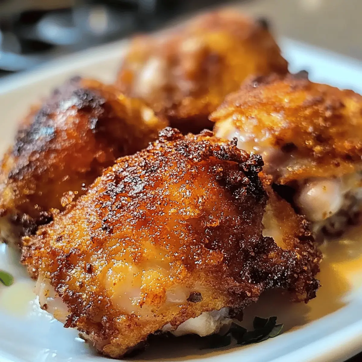 Crispy Irish Oven Fried Chicken Thighs pf6j9f