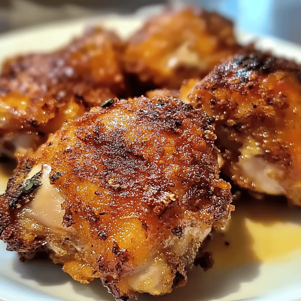 Crispy Irish Oven Fried Chicken Thighs uci3ao
