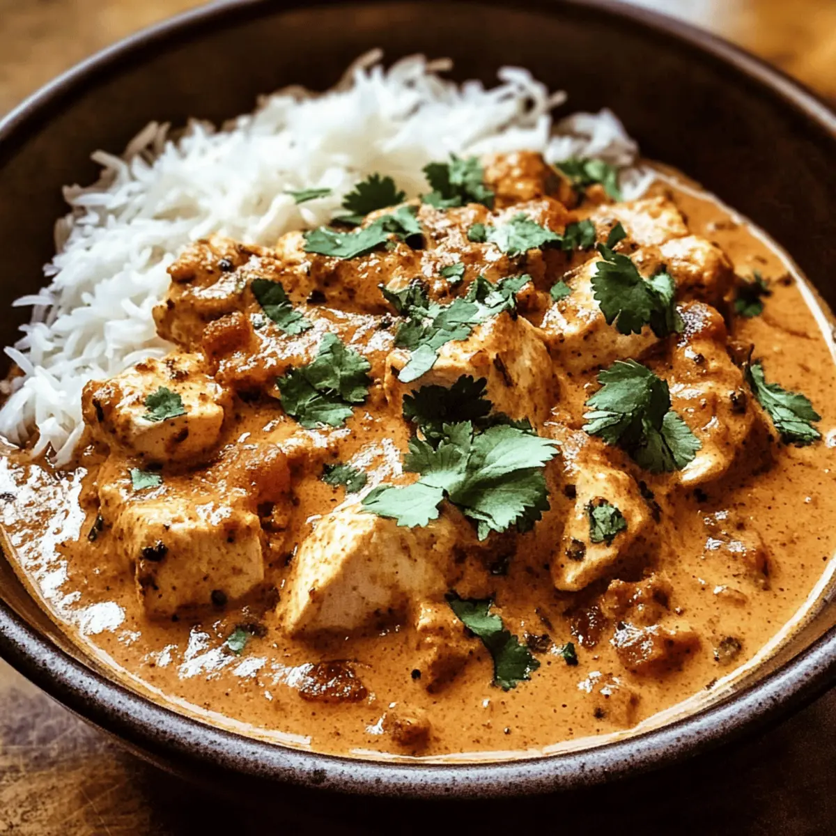 Crockpot Creamy Coconut Chicken Tikka Masala for Cozy Nights