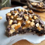 Decadent Date Caramel Brownie Bark