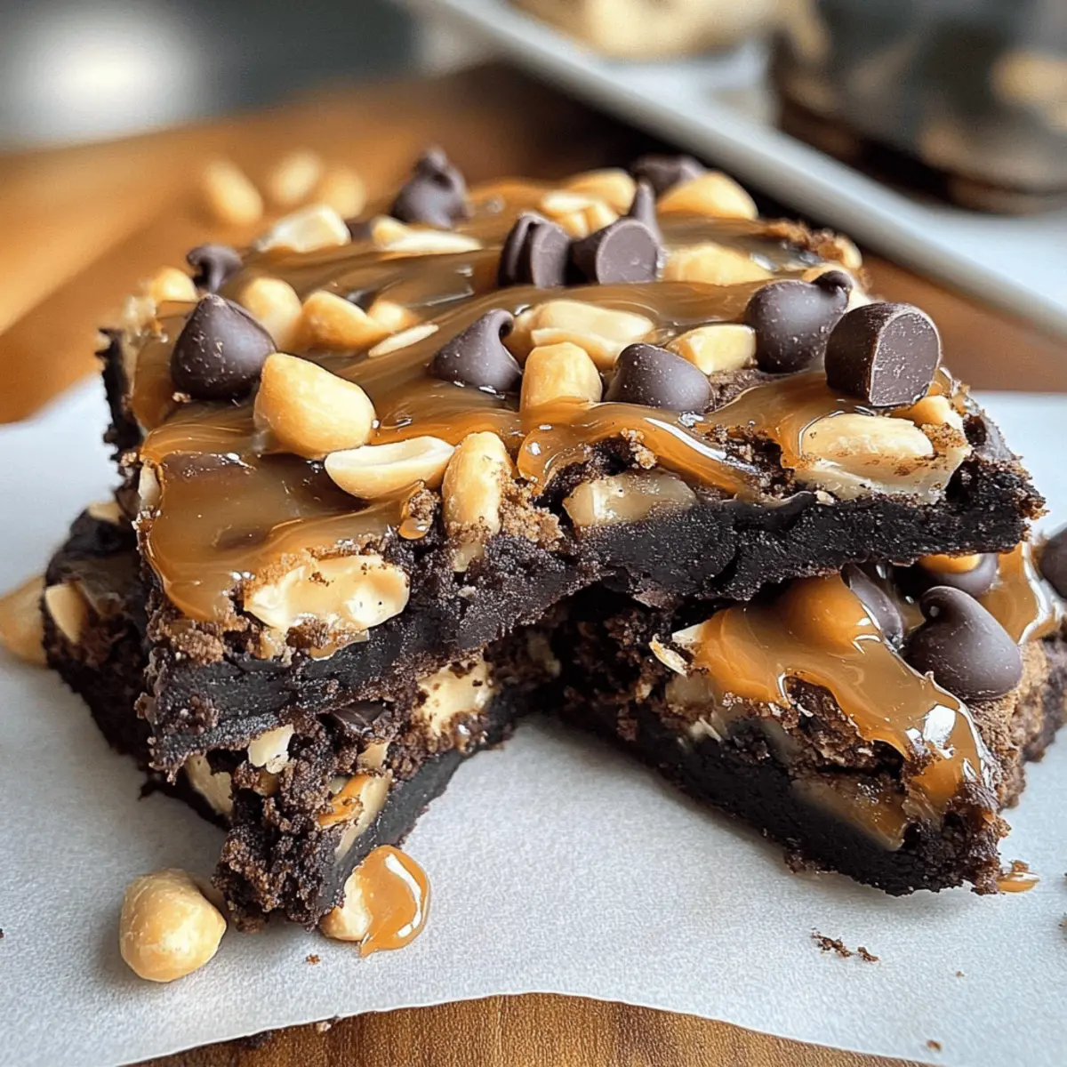 Decadent Date Caramel Brownie Bark o44osg
