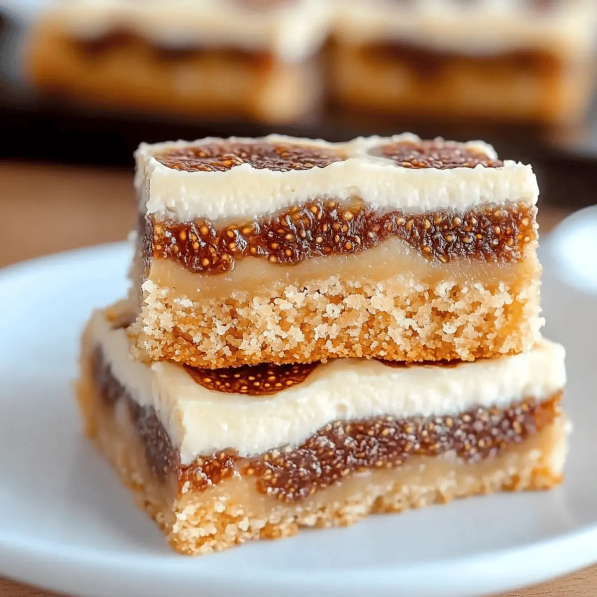 Decadent Fig and Cream Cheese Bars vi001n