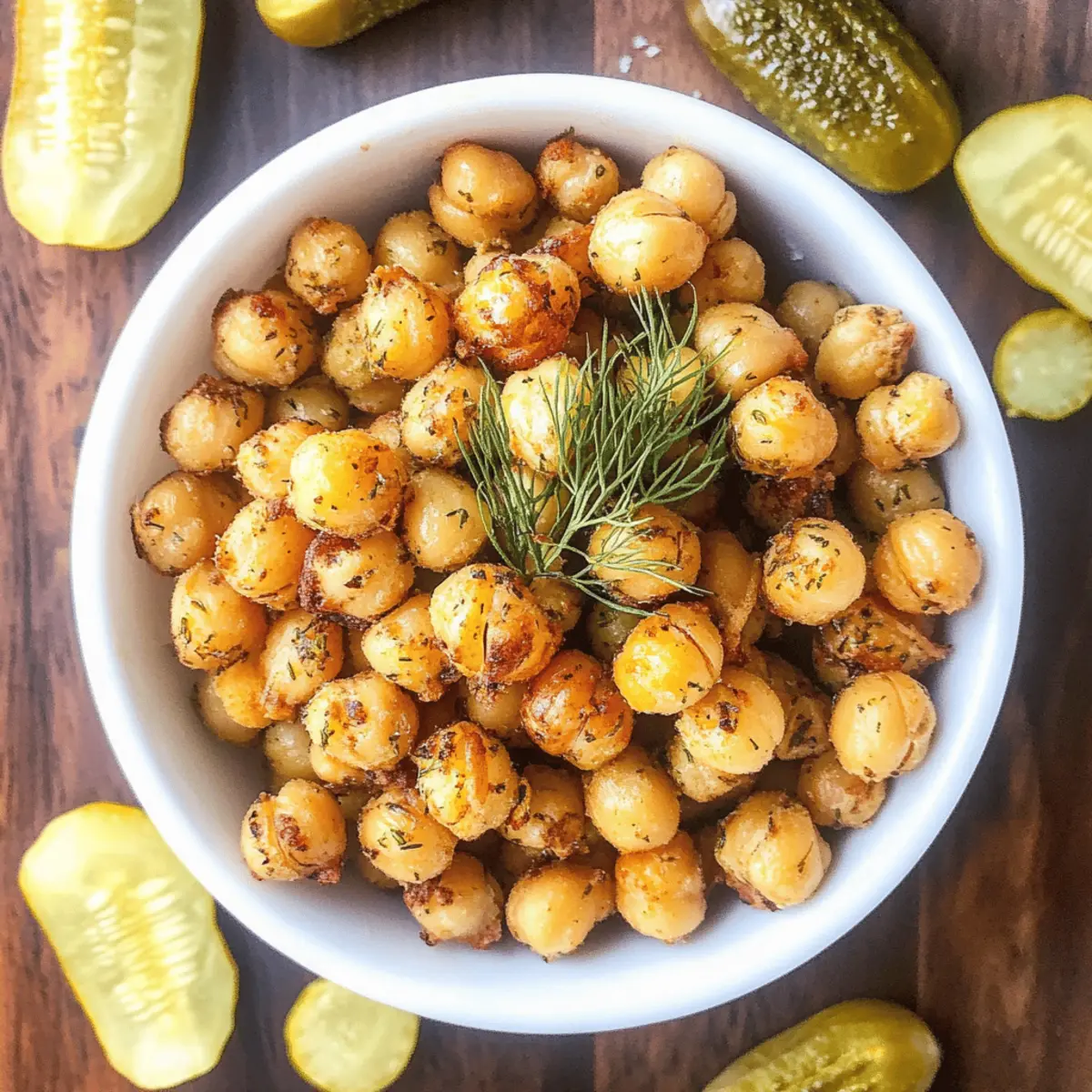 Dill Pickle Roasted Chickpeas jzrypt