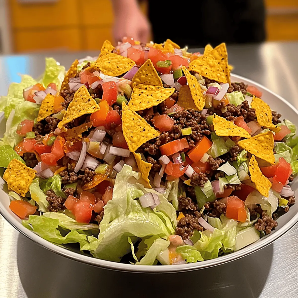 Doritos Taco Salad: Quick Crunchy Delight for Any Gathering