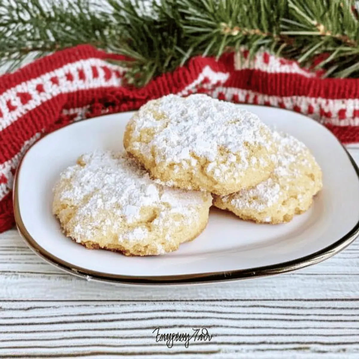 Eggnog Gooey Butter Cookies aelcpz