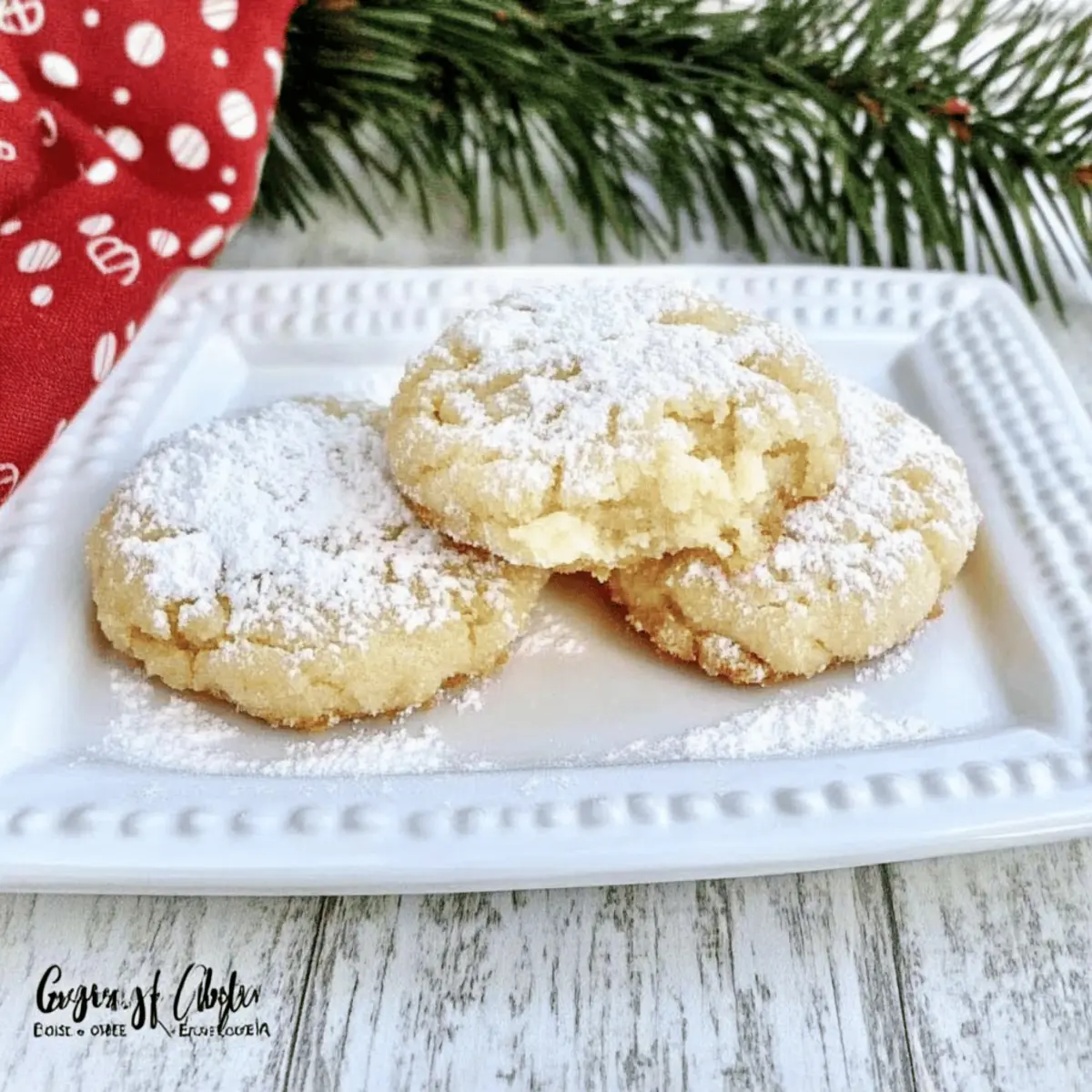 Eggnog Gooey Butter Cookies hurjh5