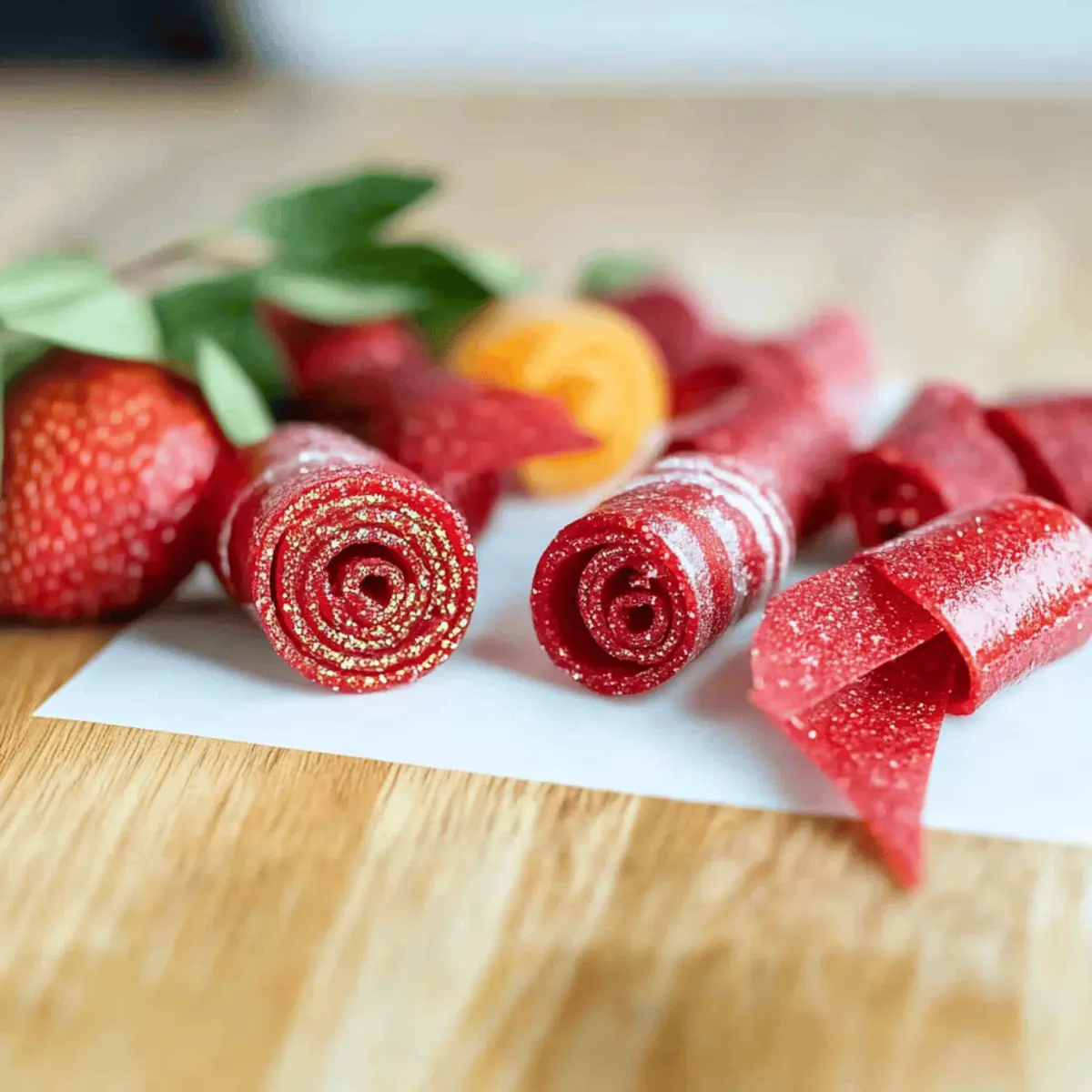 Delicious Homemade Fruit Roll Ups with Just 3 Ingredients