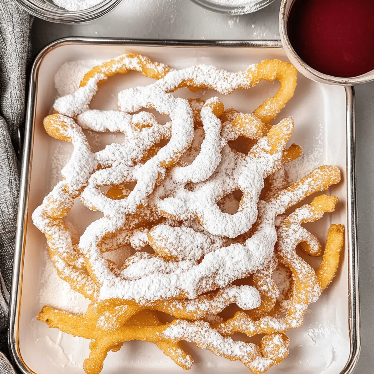 Funnel Cake Fries hsefkj