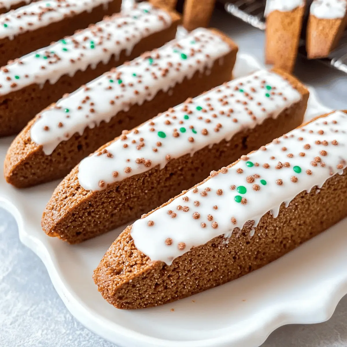 Gingerbread Biscotti mk19pv