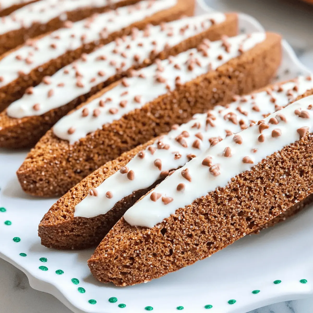 Gingerbread Biscotti zee5lj
