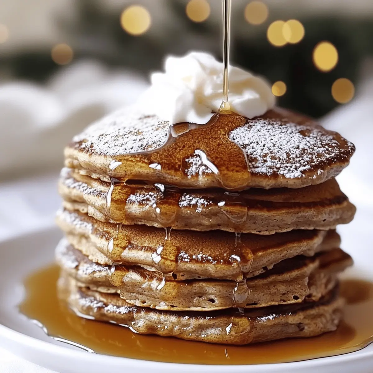 Gingerbread Pancakes sisikt