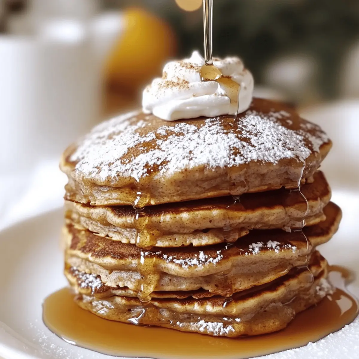 Gingerbread Pancakes to Sweeten Your Holiday Mornings