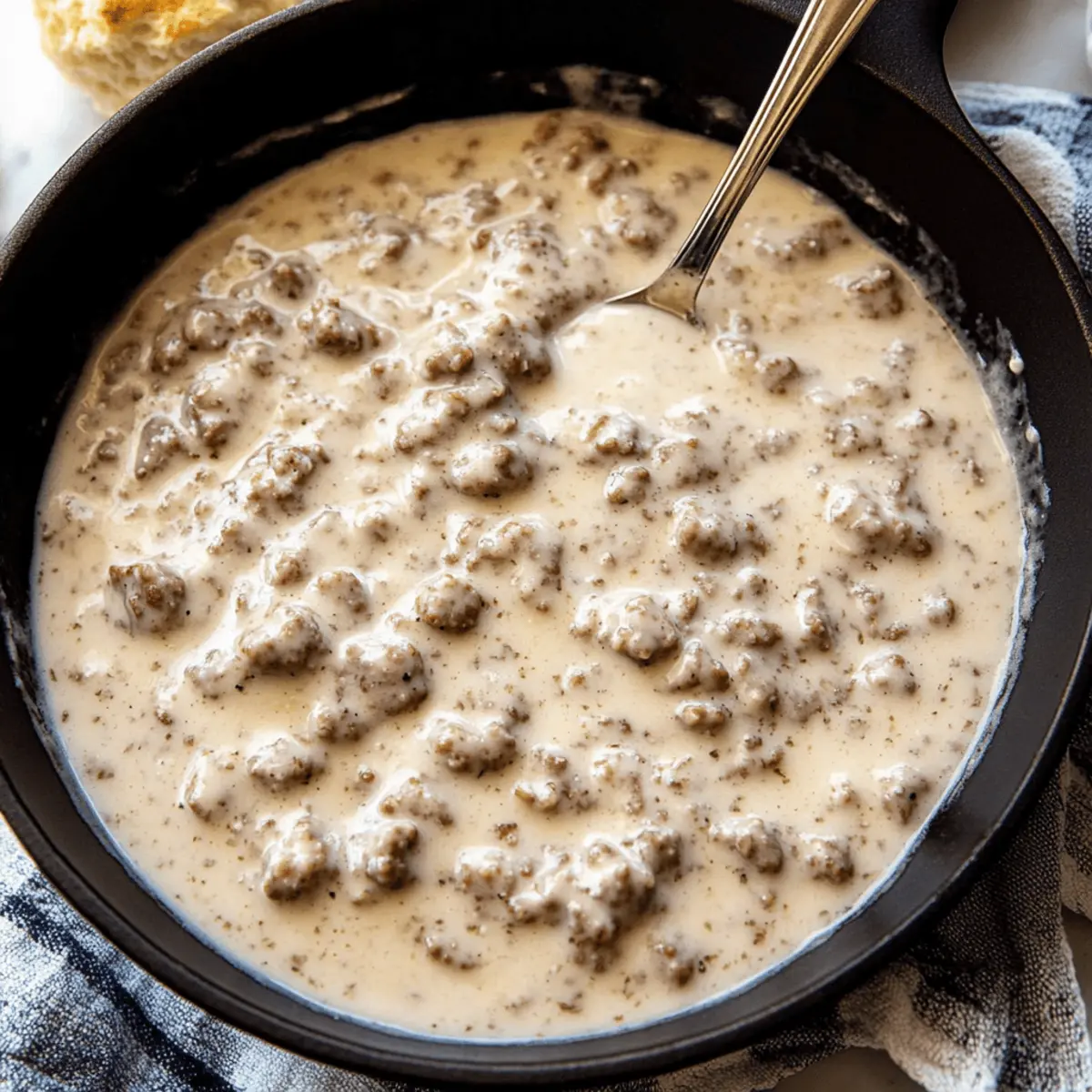 Gluten Free Sausage Gravy fllbkt
