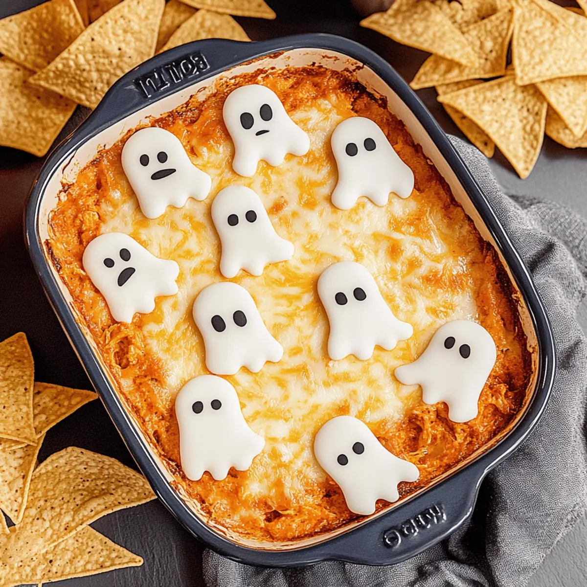 Halloween Buffalo Chicken Dip le5d3m