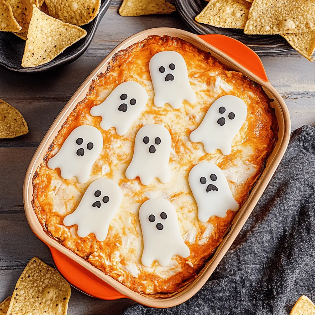 Halloween Buffalo Chicken Dip m76mhy