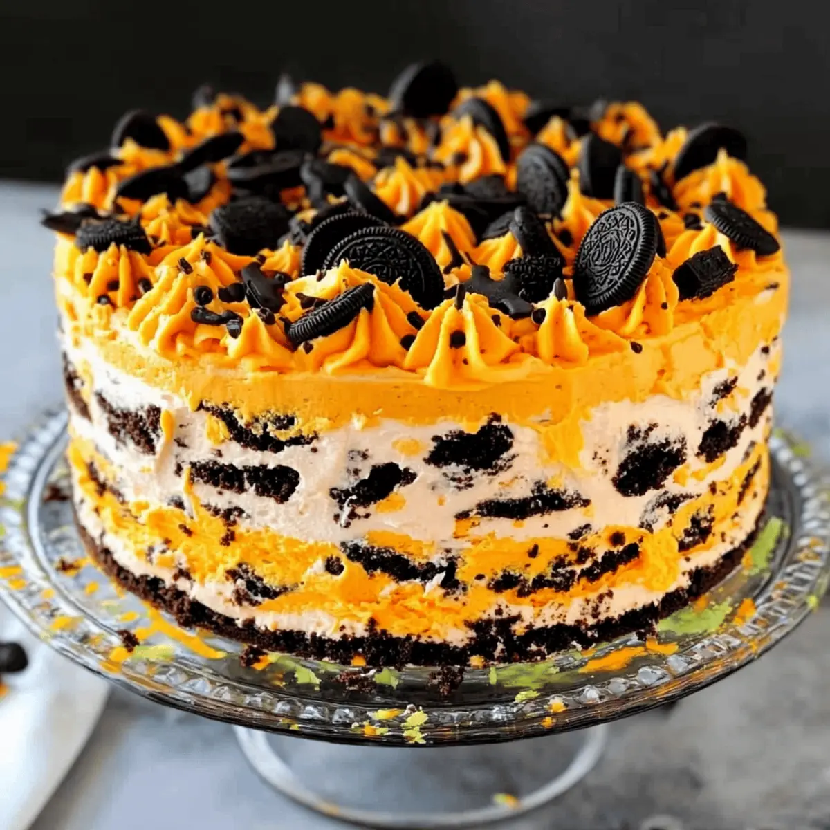 Delicious Halloween Icebox Cake: No-Bake Festive Fun