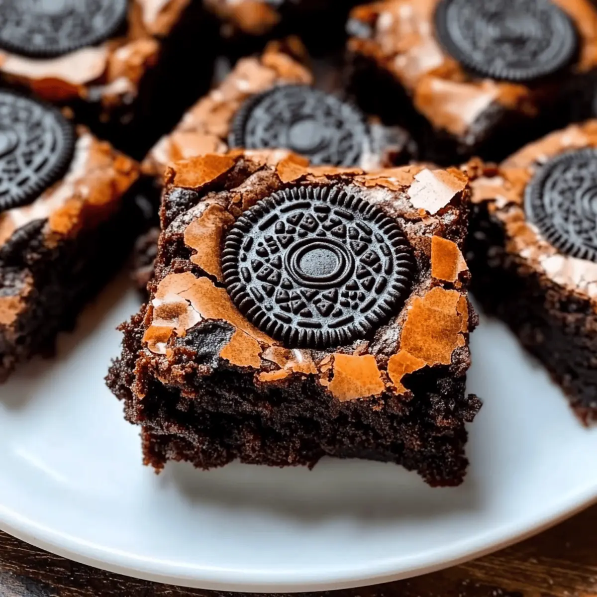 Halloween Oreo Cookie Boo Brownies clmhqy