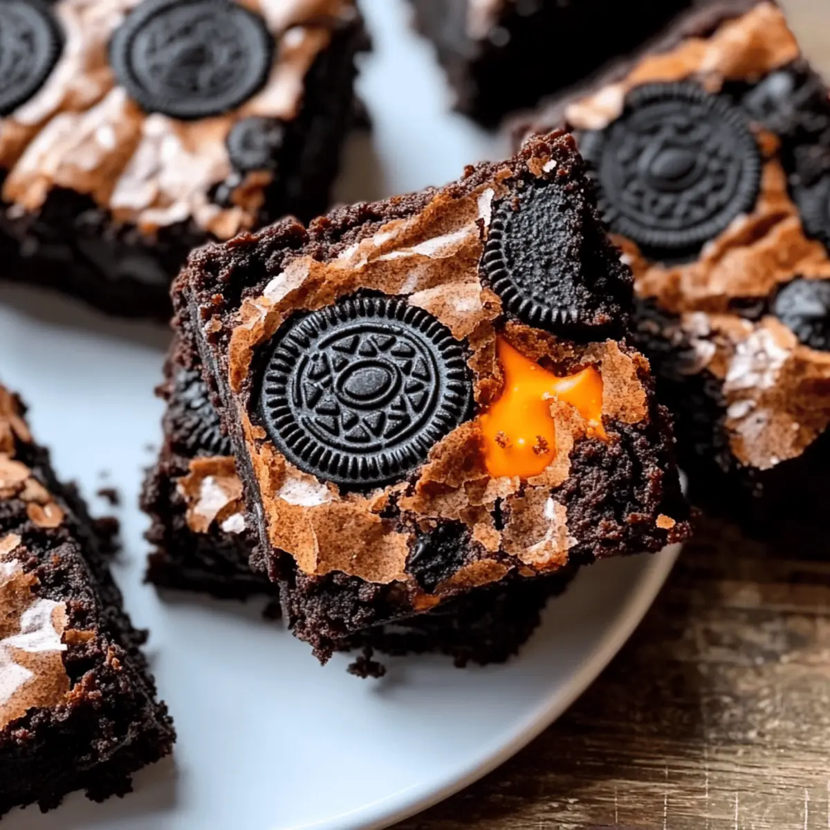 Halloween Oreo Cookie Boo Brownies cpwuir