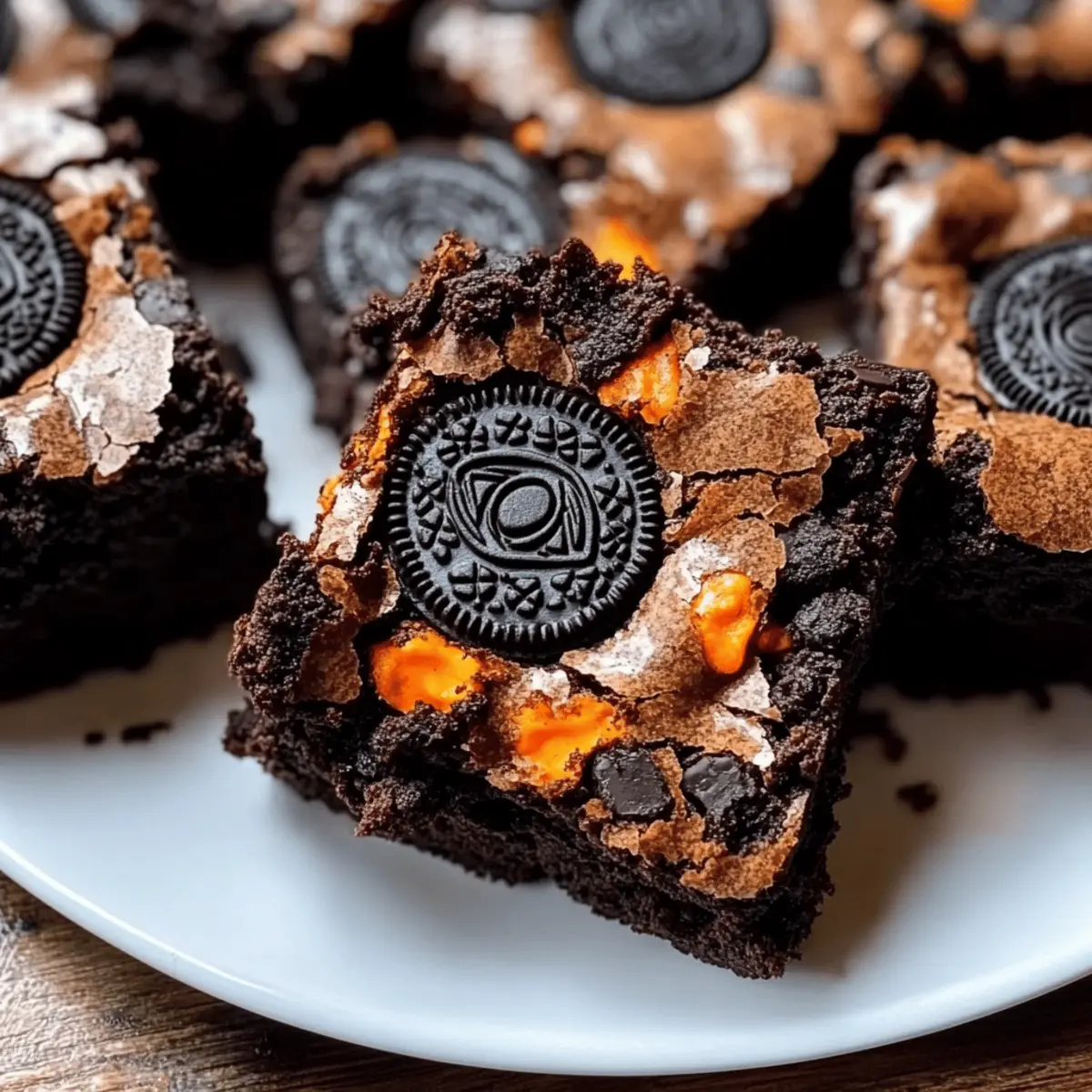 Spooktacular Halloween Oreo Cookie Boo Brownies You’ll Love