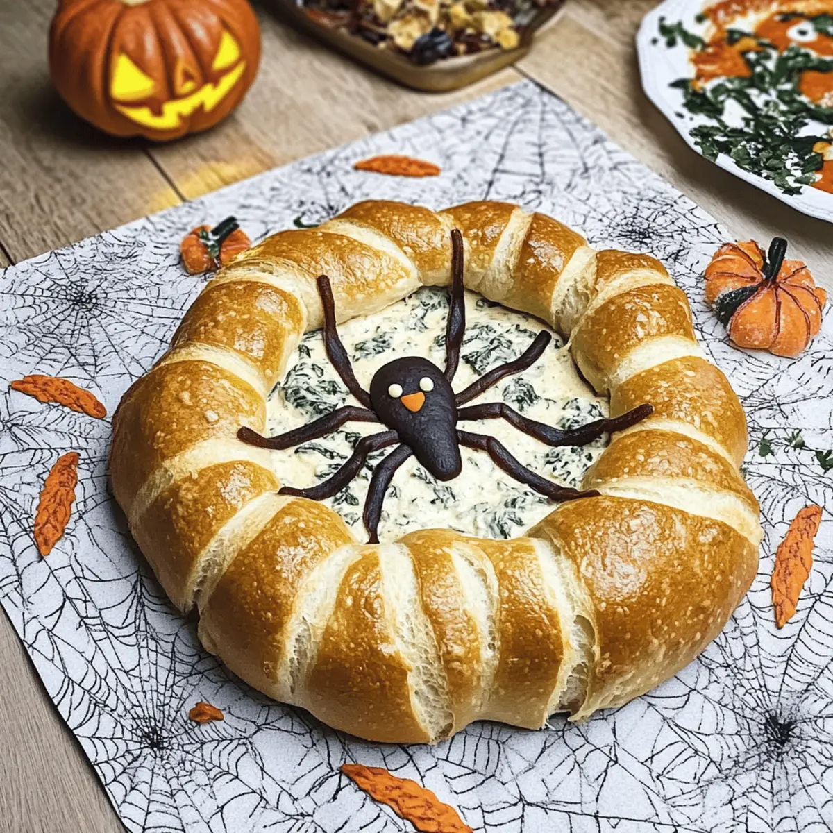 Halloween Spider Bread That Spooks and Delights Your Guests