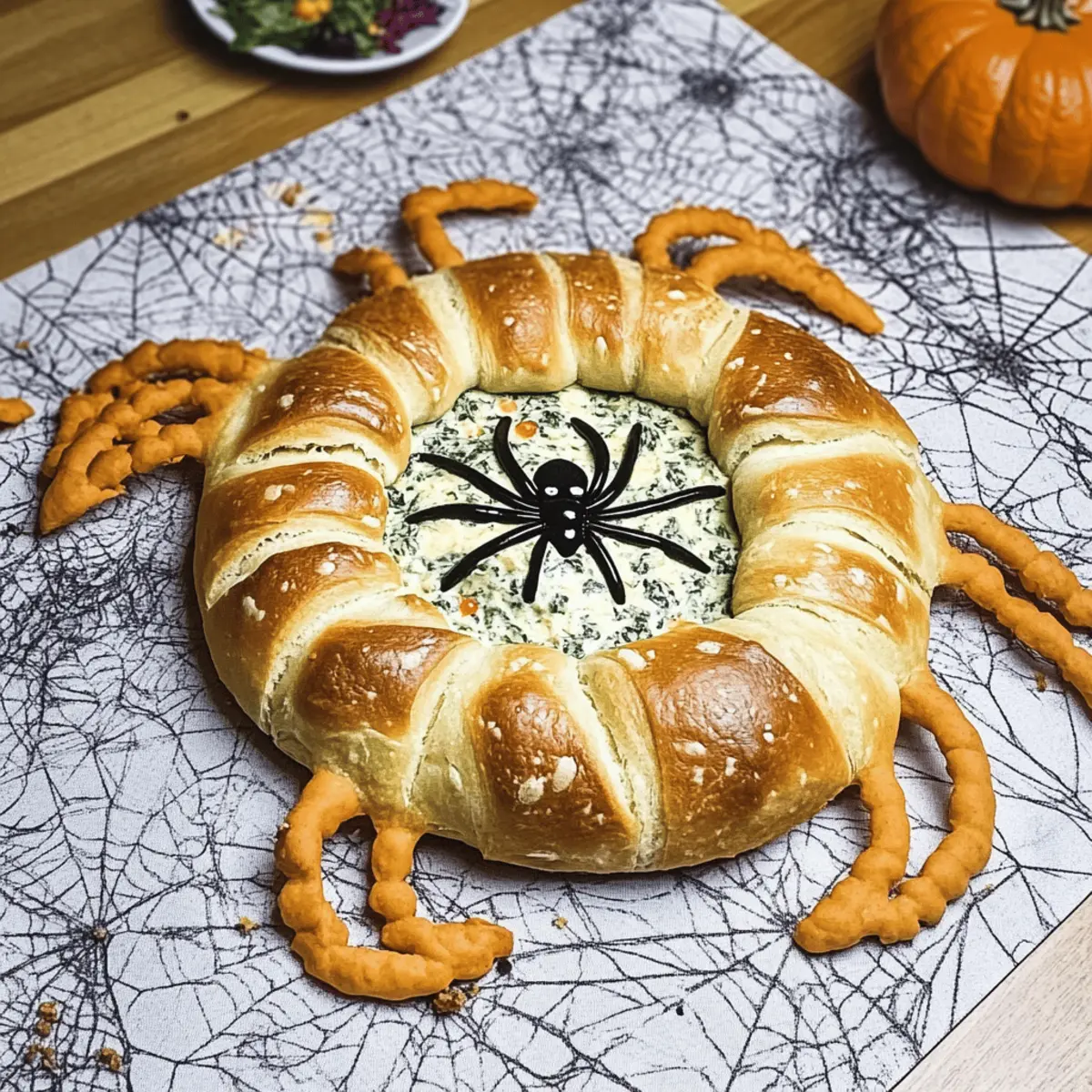 Halloween Spider Bread tmgbjc