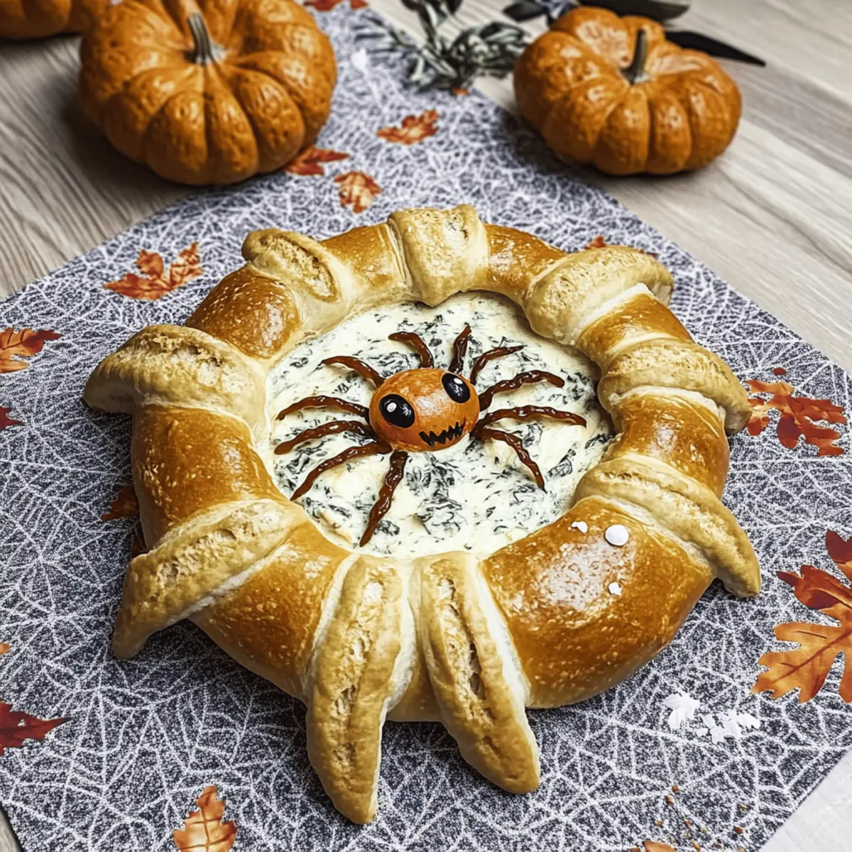 Halloween Spider Bread yyv5al