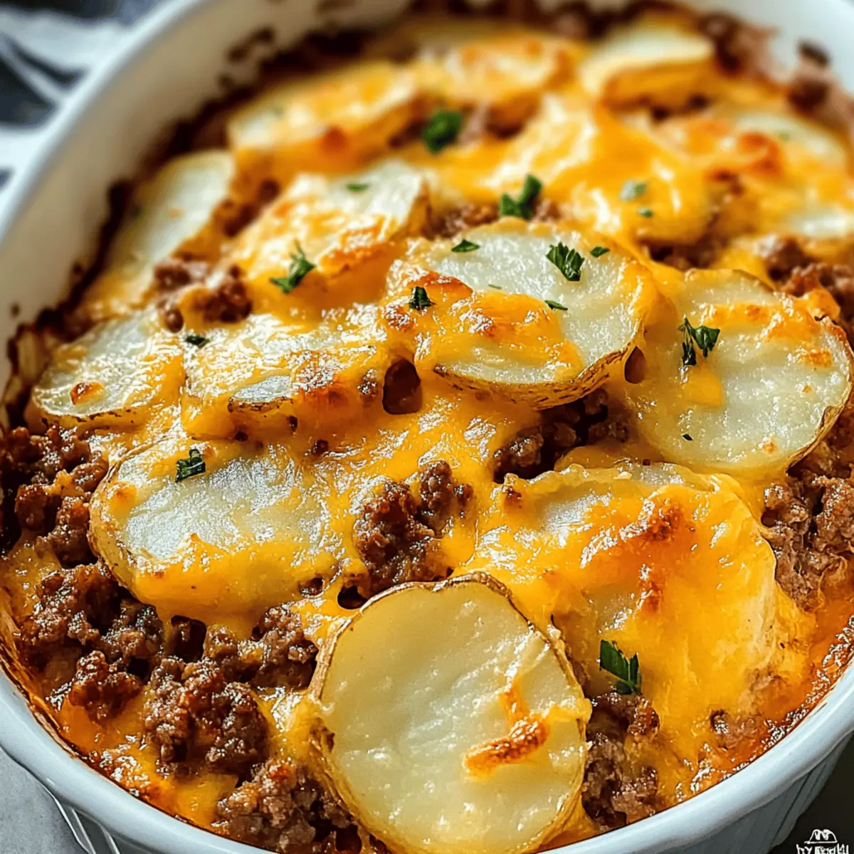 Savor Every Bite of Hobo Casserole with Ground Beef & Potatoes