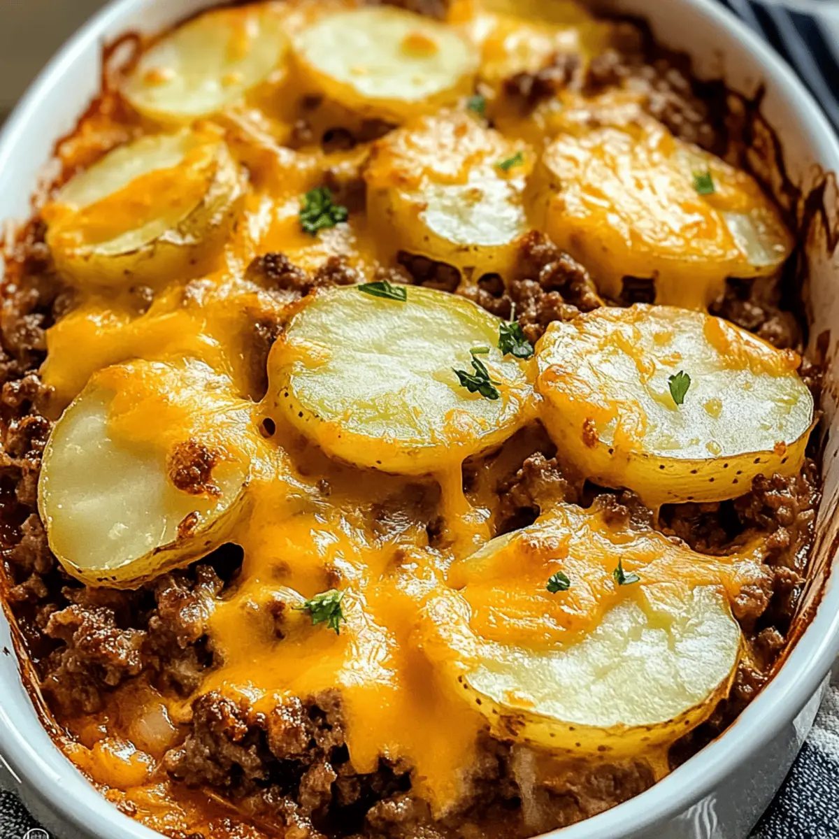 Hobo Casserole with Ground Beef Potatoes t80jlk
