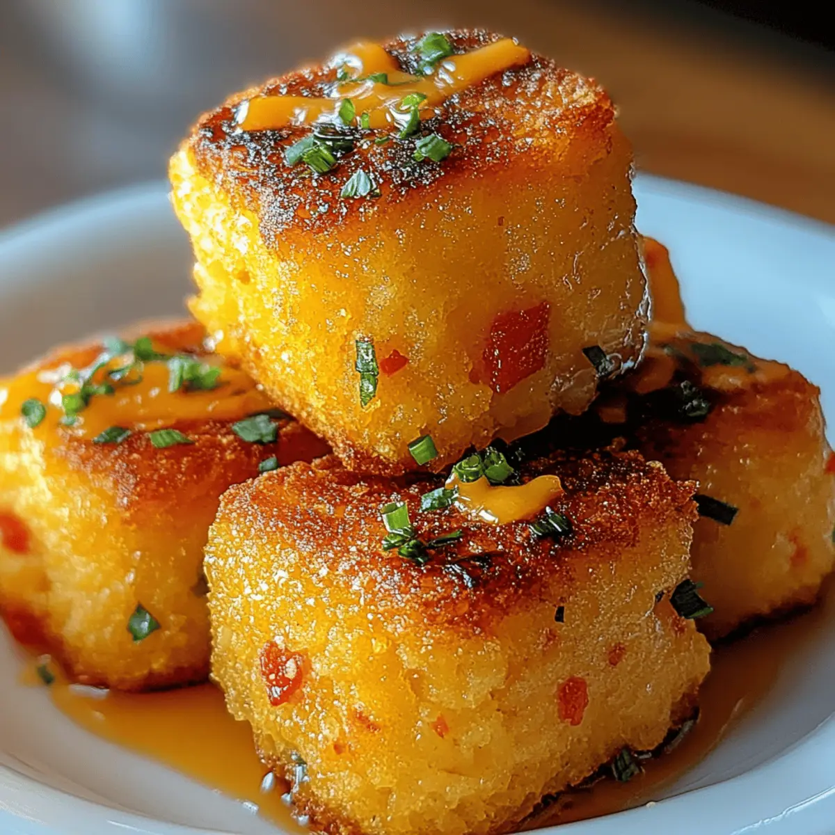 Honey Butter Cornbread Poppers gfufue