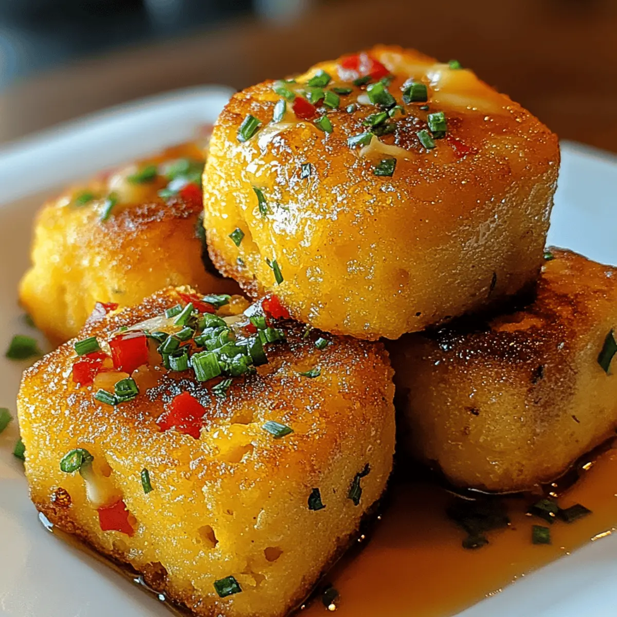 Honey Butter Cornbread Poppers mdqztw
