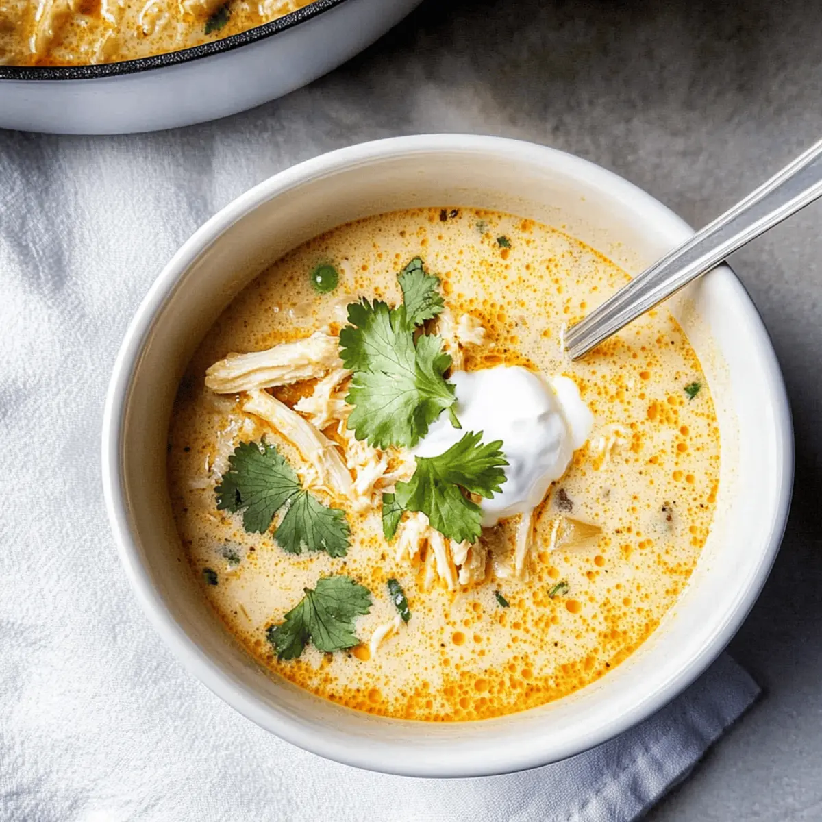 Keto White Chicken Chili fktmv6